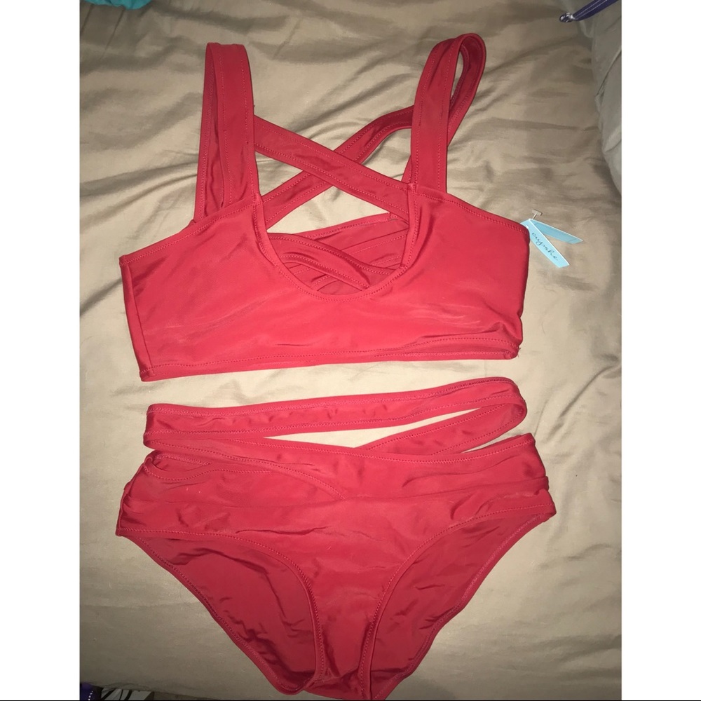 Red Swimsuit